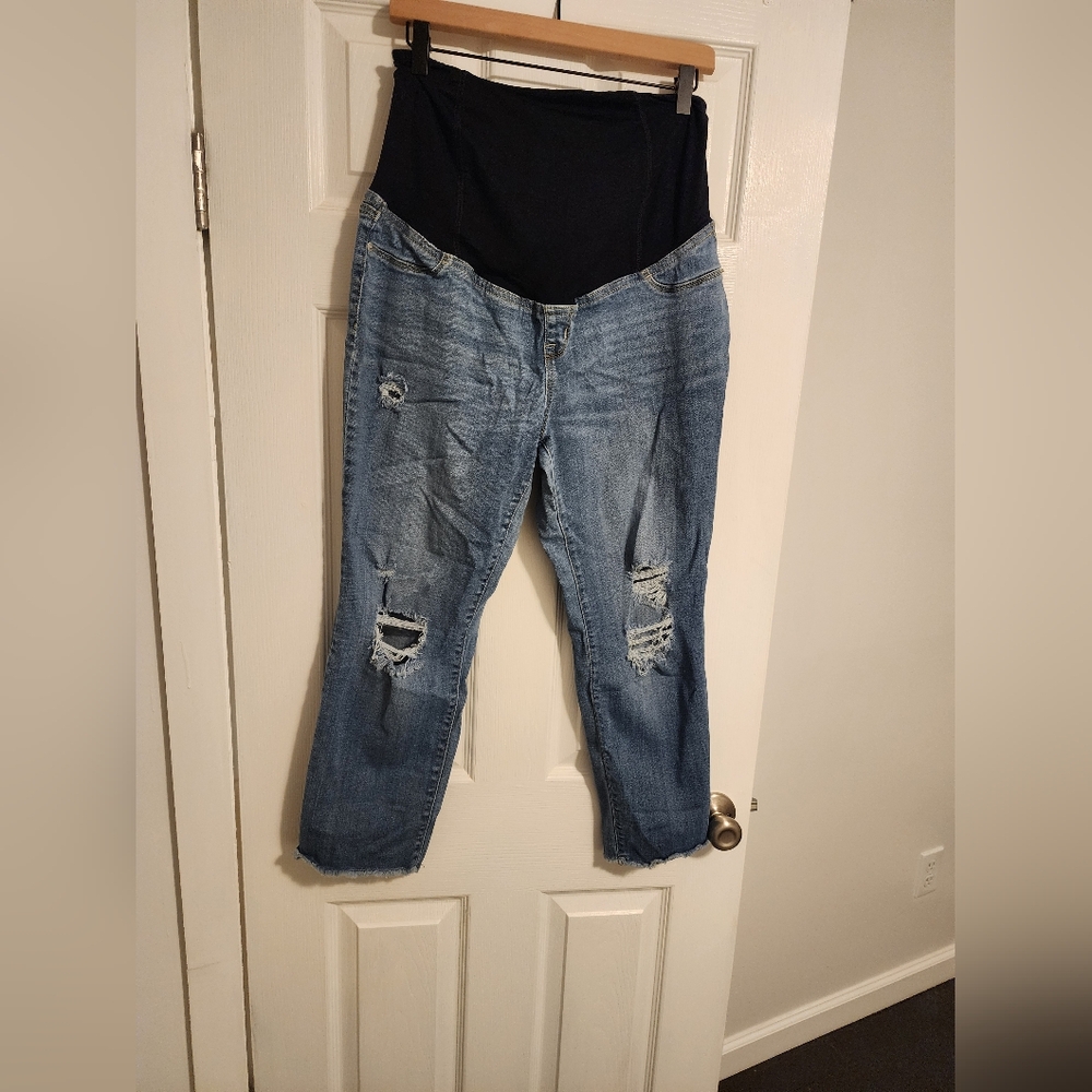 Isabel Maternity Jeans + Shorts